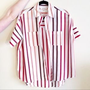 madewell | short sleeve button down